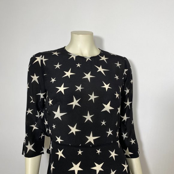 Realisation Par Black and White Star Mini Dress - Picture 6 of 8